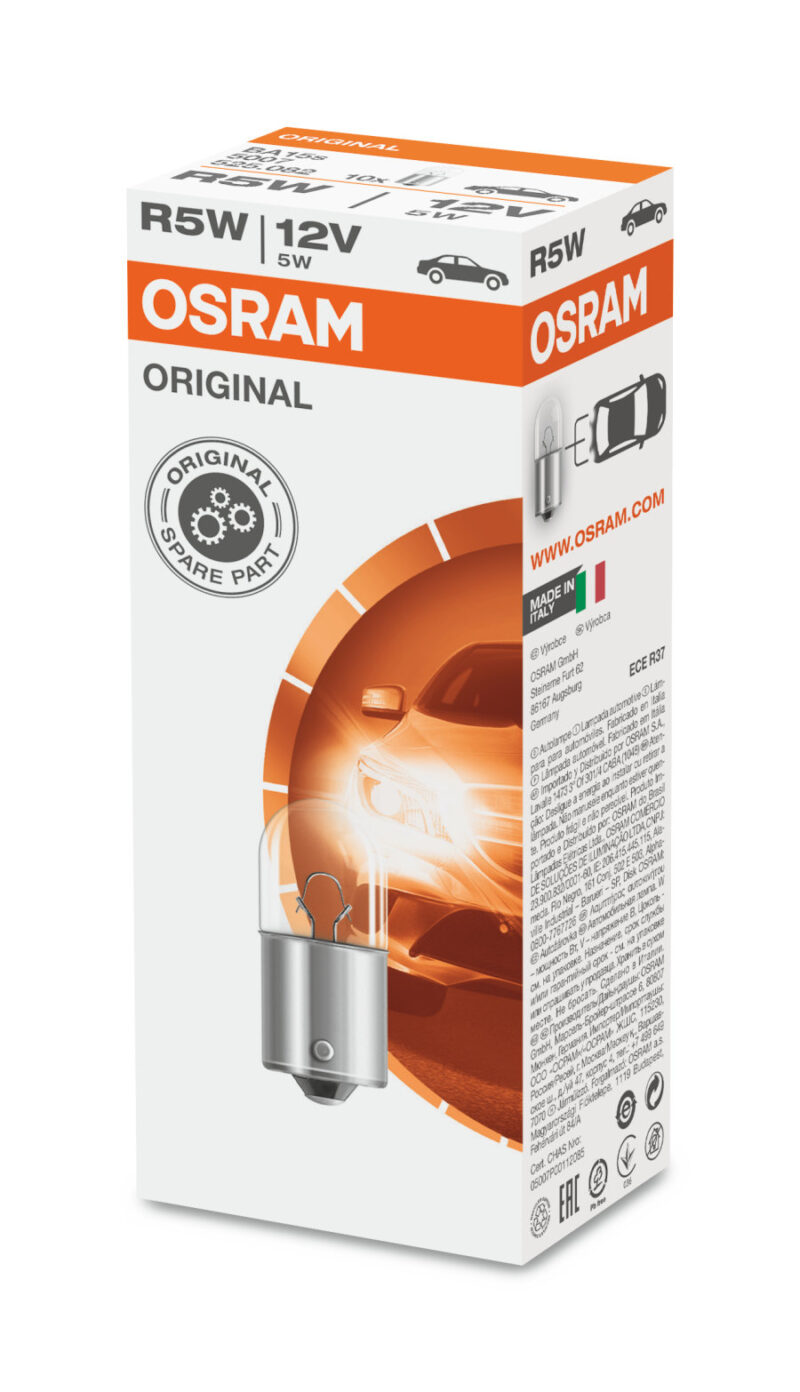 R5W 12V STANDARTLAMPA OSRAM | O5007